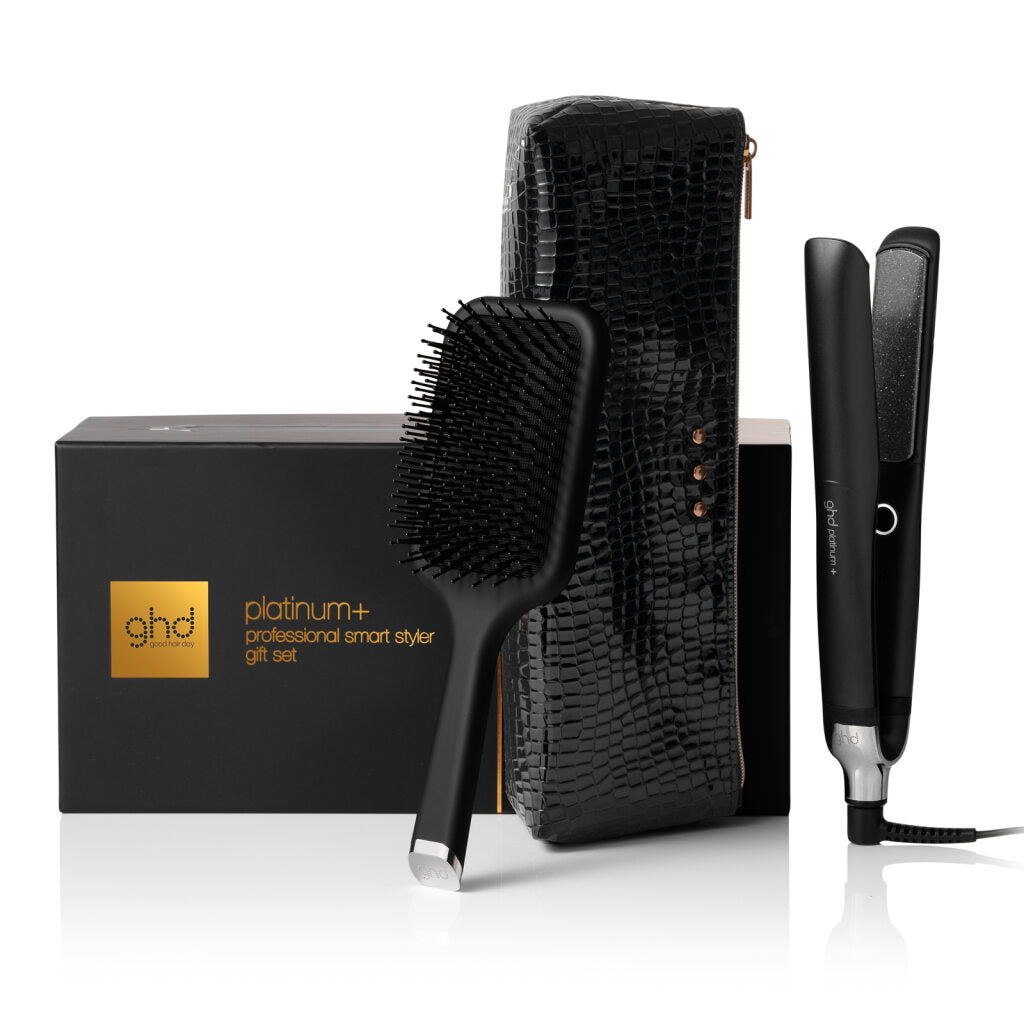 ghd Platinum+ Hair Straightener Festive Gift Set