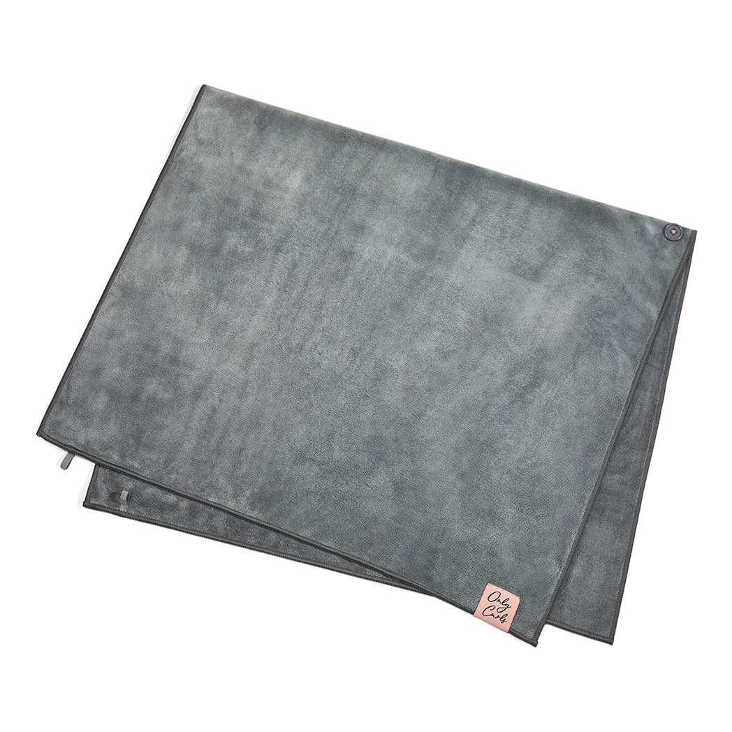 Only Curls Microfibre Hair Towel Grey