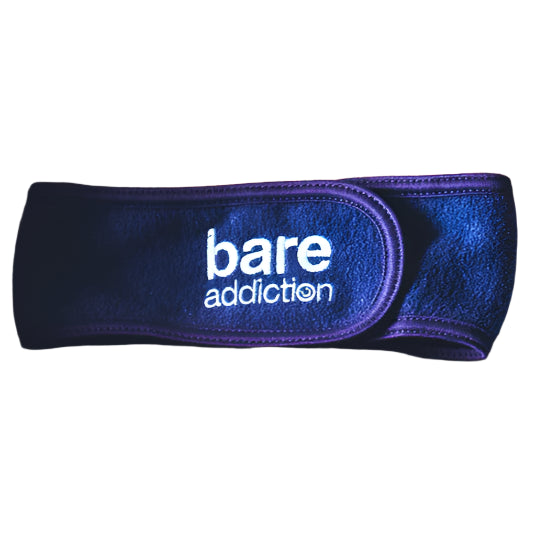 Bare Addiction Purple Cotton Headband
