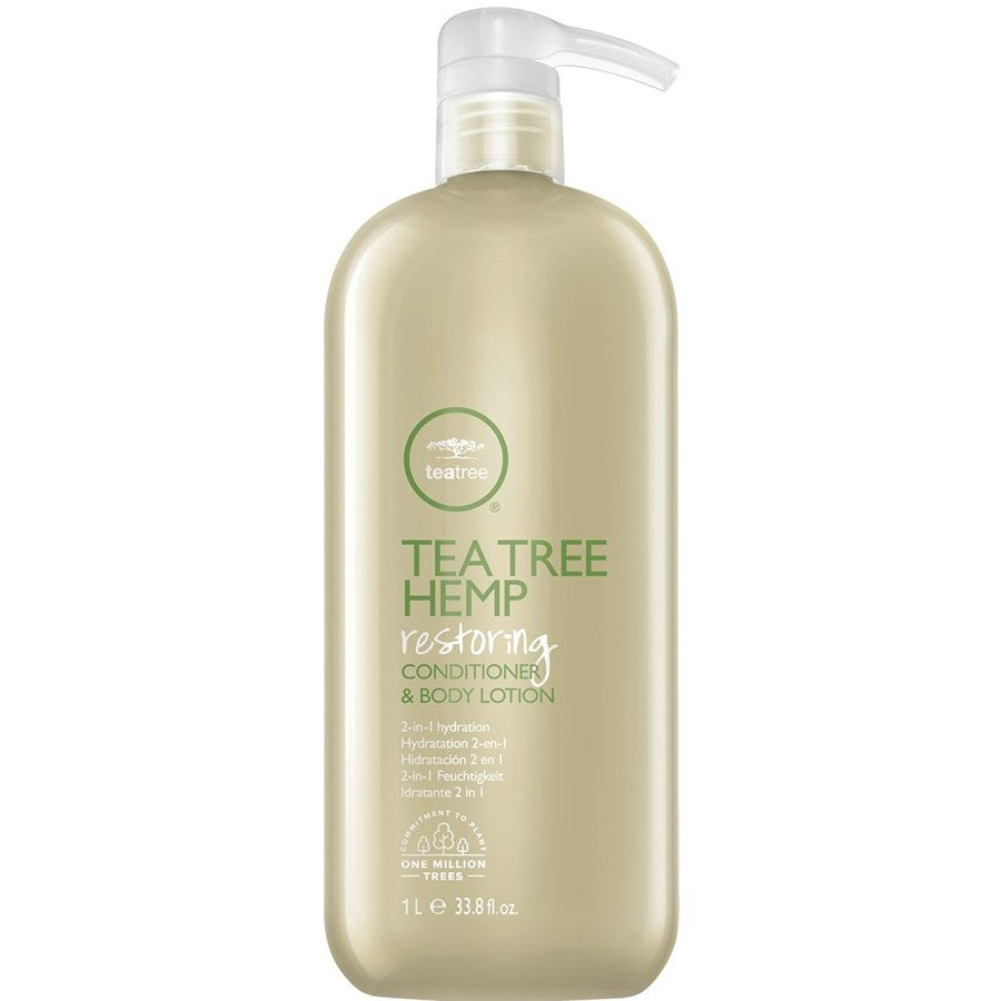 hemp restoring conditioner & body lotion 1L