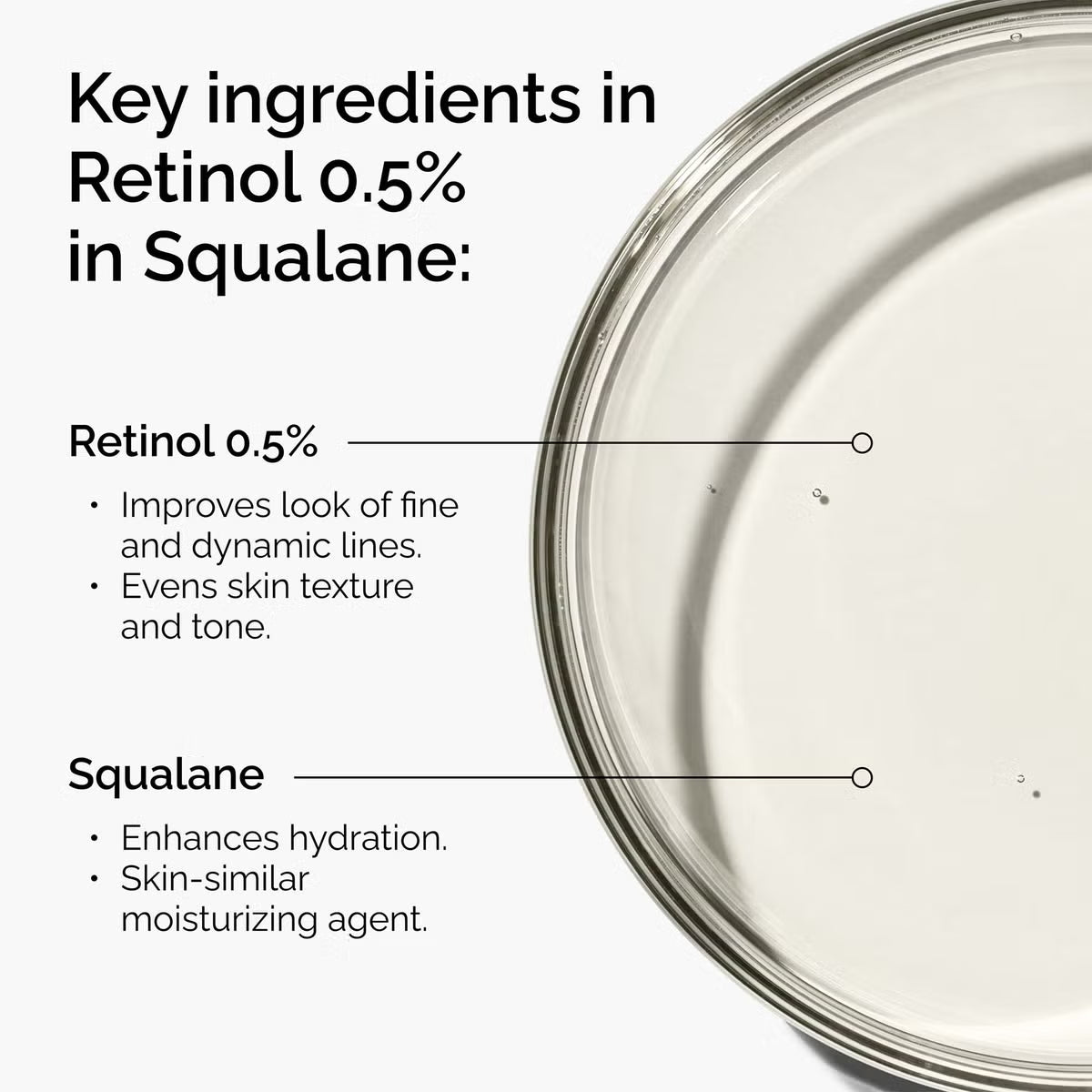 The Ordinary Retinol 0.5% In Squalane 30ml