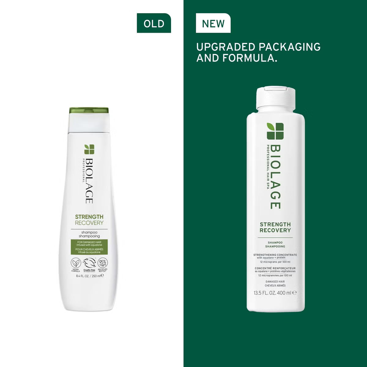 Biolage Strength Recovery Shampoo 400ml