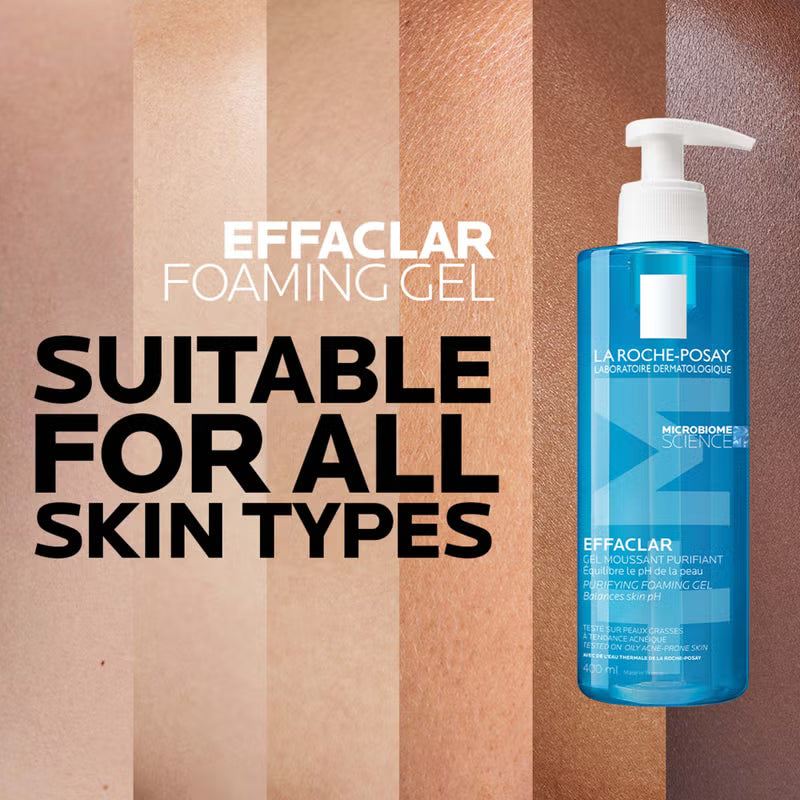 La Roche-Posay Effaclar Purifying Foaming Gel Cleanser 400ml