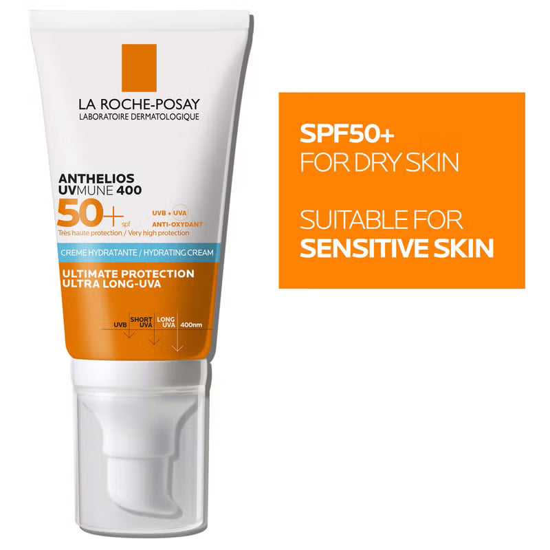 La Roche-Posay Anthelios UVMune 400 Hydrating Suncream SPF50 50ml