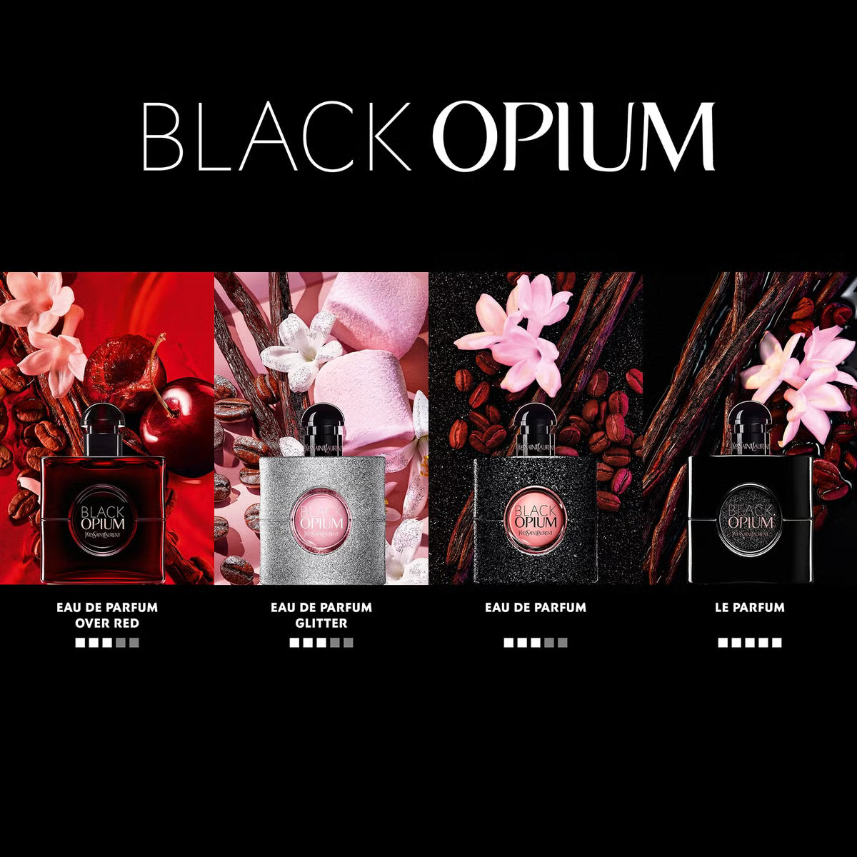 Yves Saint Laurent Black Opium Glitter Eau de Parfum 50ml