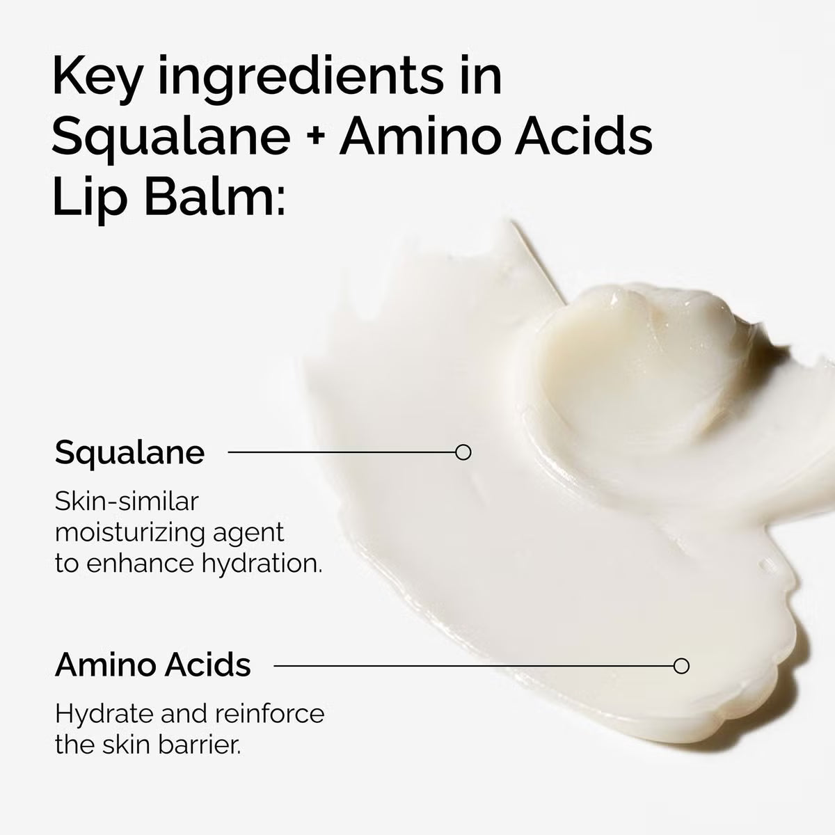 The Ordinary Squalane + Amino Acids Lip Balm 15ml