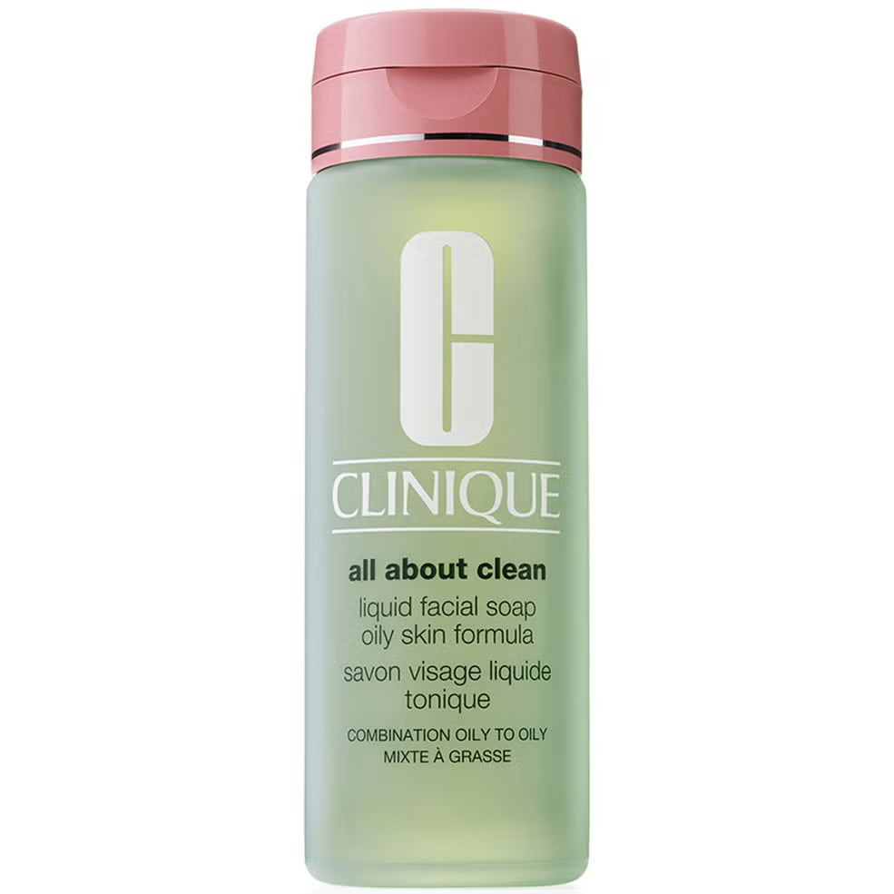 Clinique All About Clean Liquid Facial Soap Oily Skin Formula 200ml