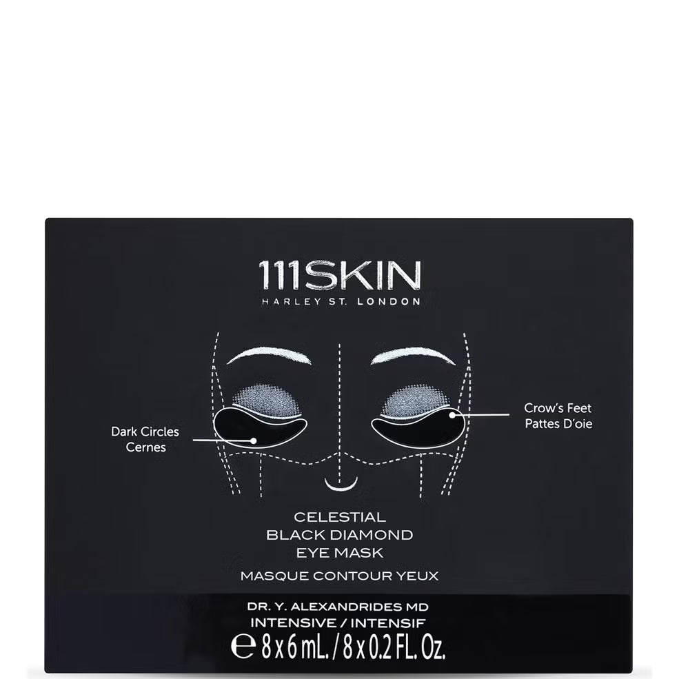 111Skin Celestial Black Diamond Eye Mask 8 x 6ml