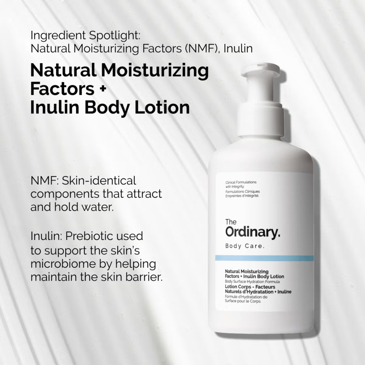 The Ordinary Natural Moisturizing Factors + Inulin Body Lotion 240ml