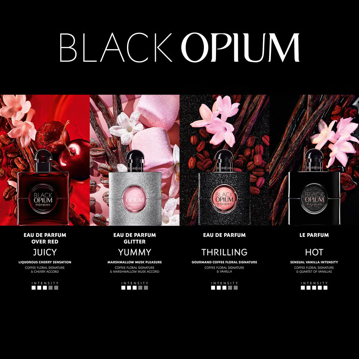 Yves Saint Laurent Black Opium Glitter Eau de Parfum 30ml