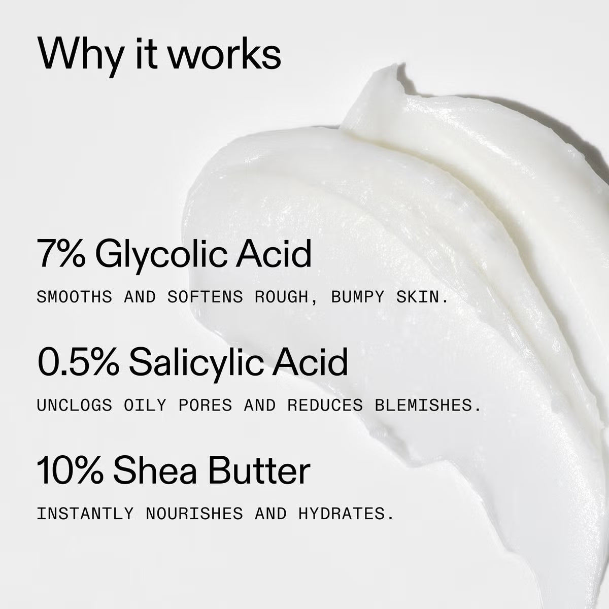 The Inkey List Glycolic Acid Exfoliating Body Stick 45g