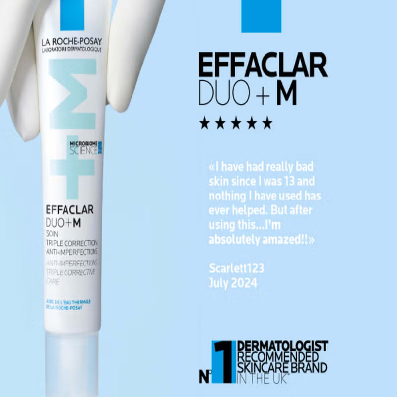 La Roche-Posay Effaclar Duo+M Anti-Blemish Corrective Gel Moisturiser 40ml