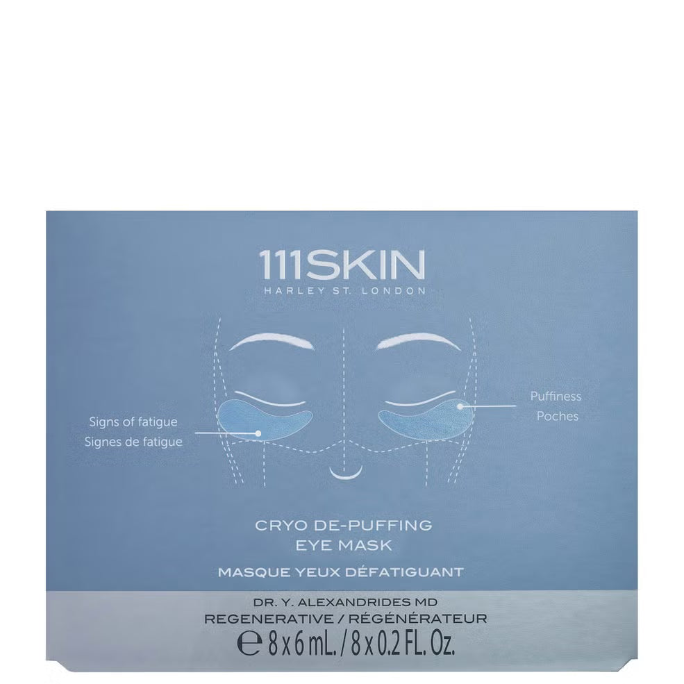 111Skin Cryo De-Puffing Eye Mask 8 x 6ml