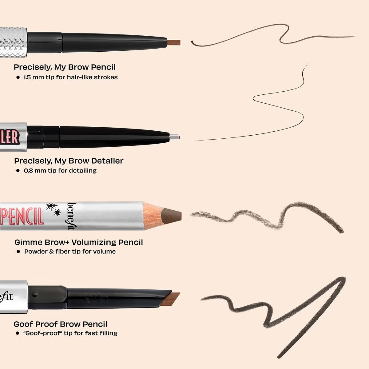 Benefit Precisely My Brow Pencil Ultra-Fine - 4.5 Neutral Deep Brown