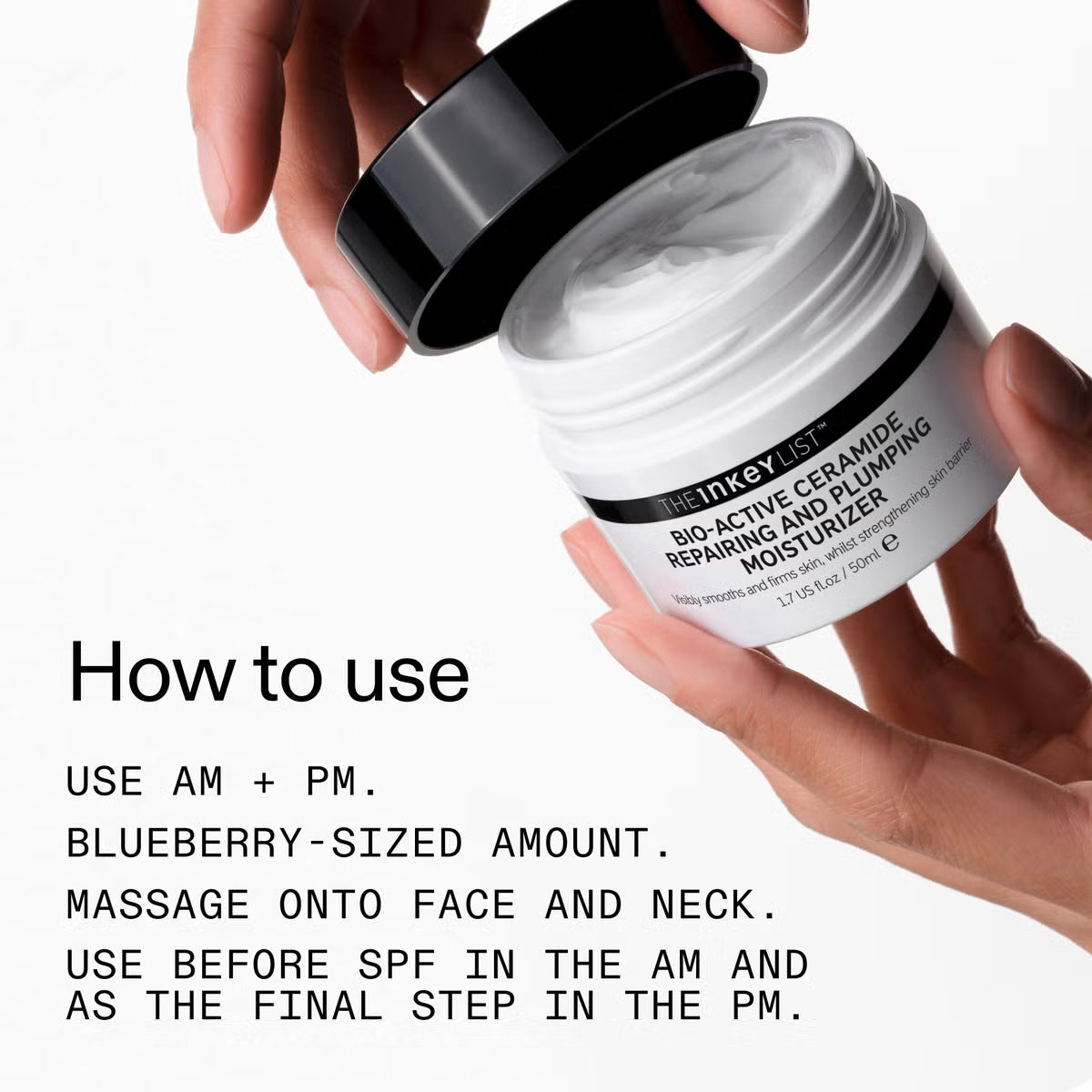 The Inkey List Bio-Active Ceramide Moisturizer 50ml