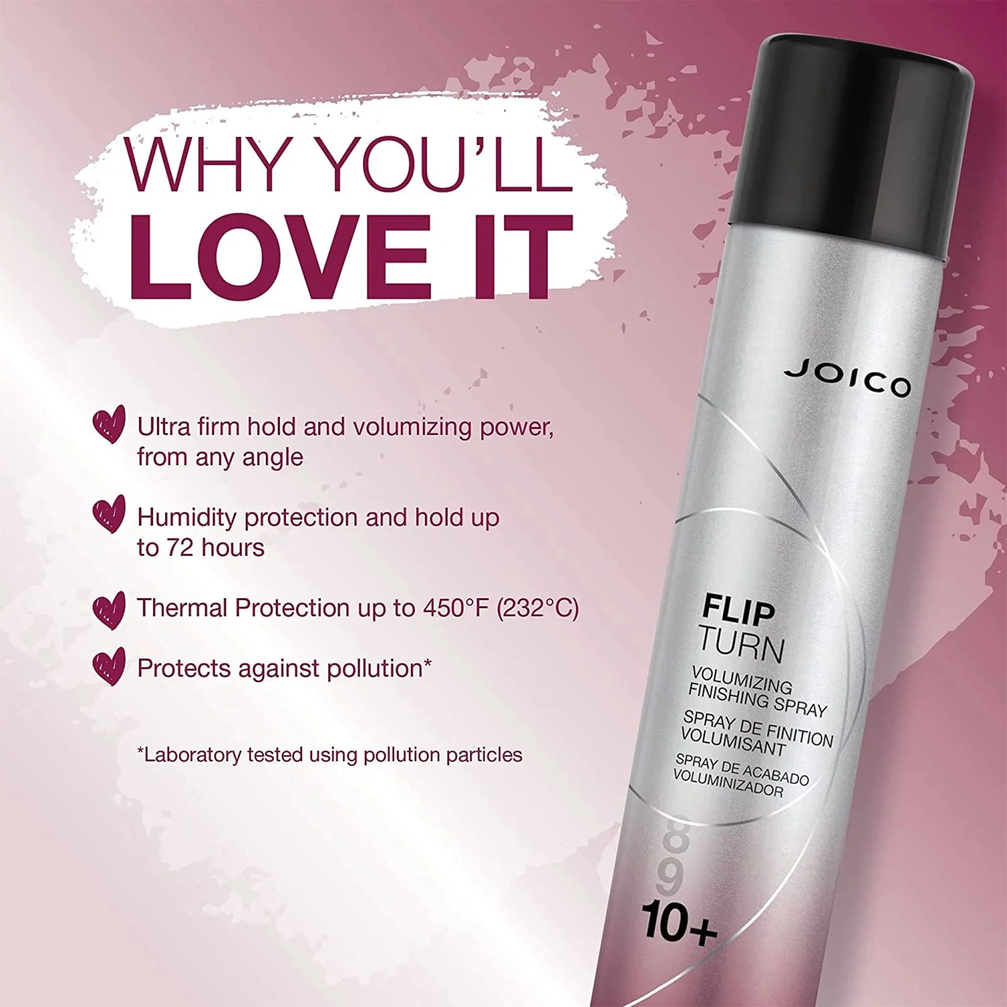 Joico Flip Turn 10+ Volumizing Finishing Spray 325ml