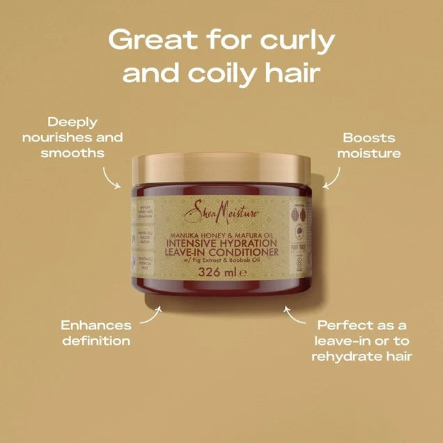 Shea Moisture Manuka Honey & Mafura Oil Intensive Hydration Leave-In Conditioner 355ml
