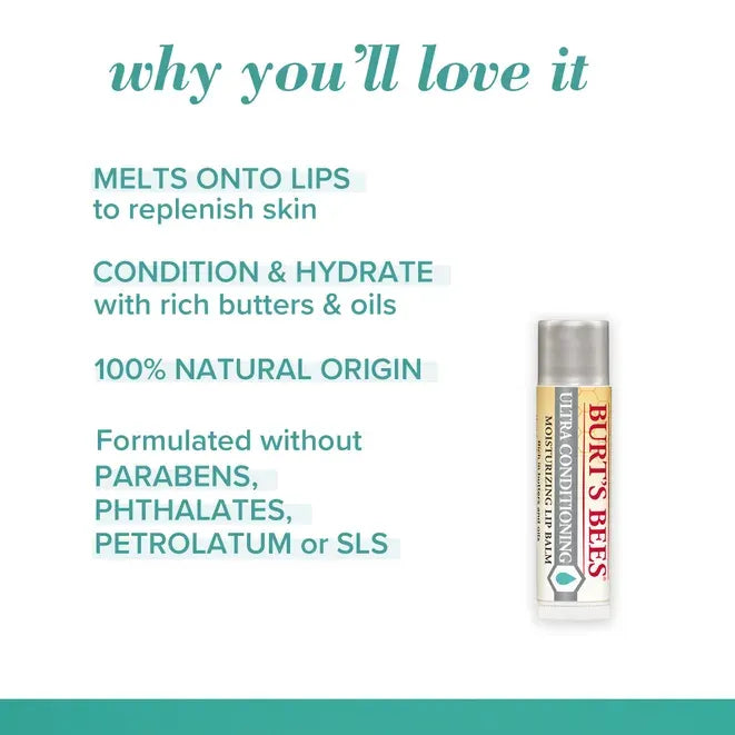 Burt's Bees Ultra Conditioning Lip Balm 4.25g