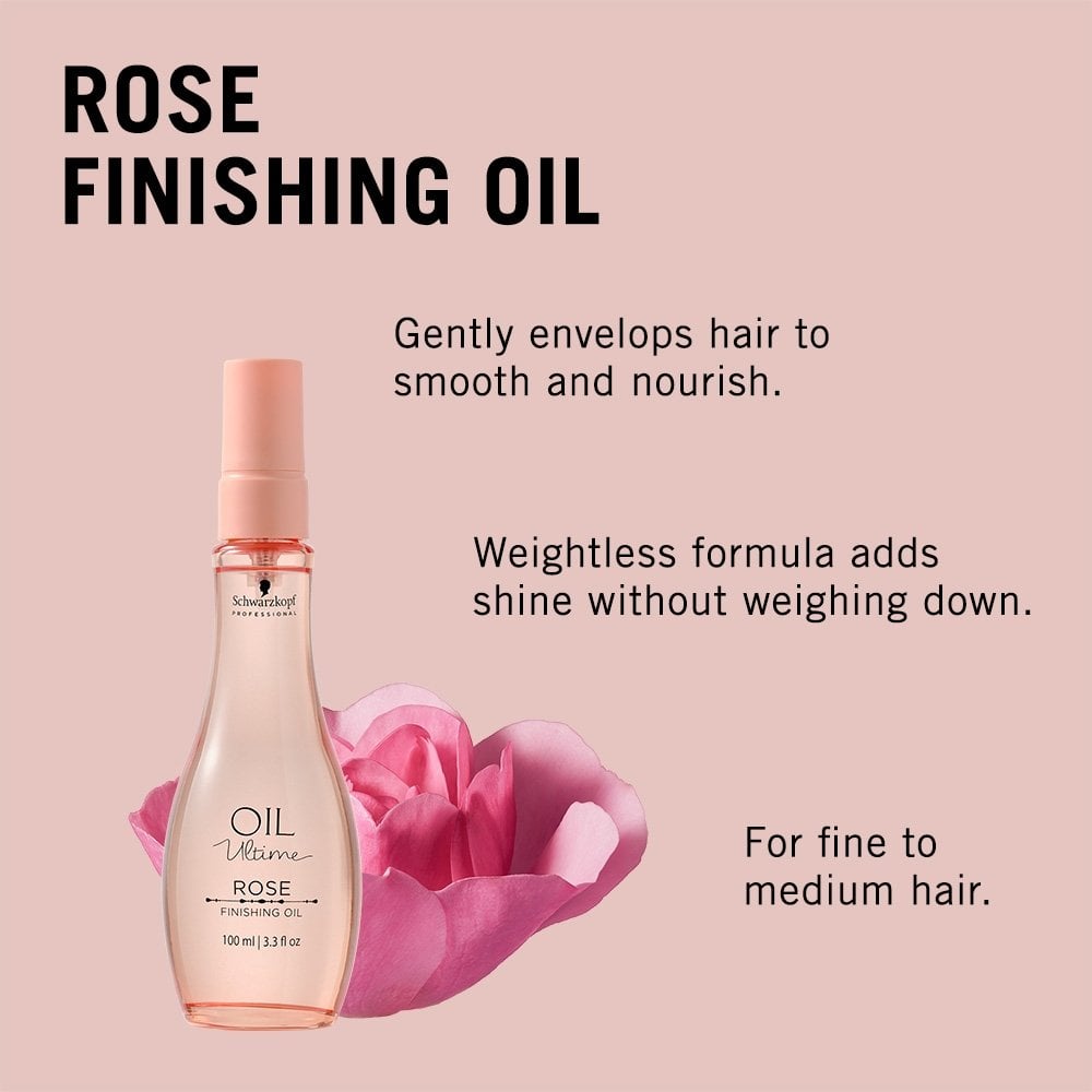 Schwarzkopf Oil Ultime Rose Finishing Oil 100ml