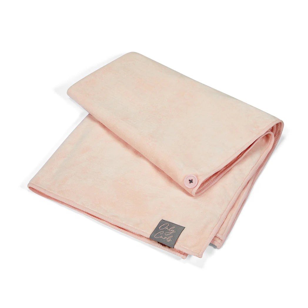 Only Curls Microfibre Hair Towel Pink