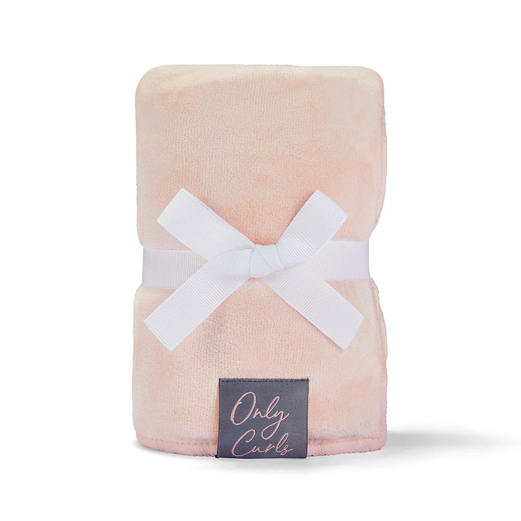 Only Curls Microfibre Hair Towel Pink