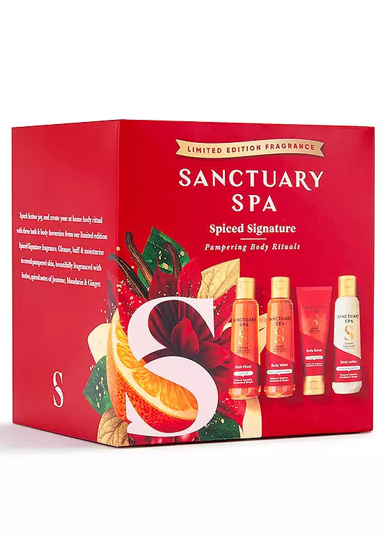 Sanctuary Spa Spiced Signature Body Rituals Gift Set