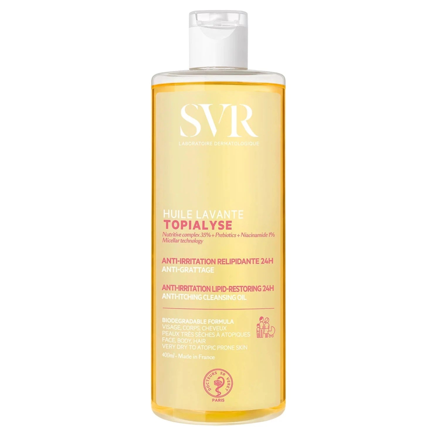 SVR Huile Lavante Topialyse 400ml