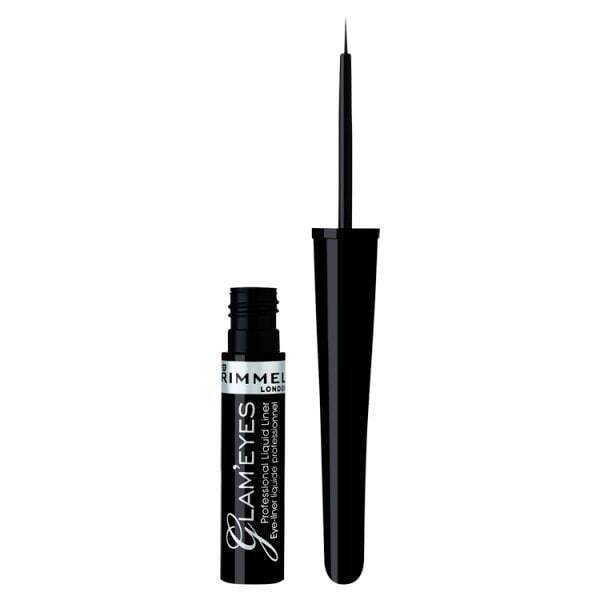 Rimmel Glam'Eyes Professional Liquid Eyeliner 001 Black Glamour