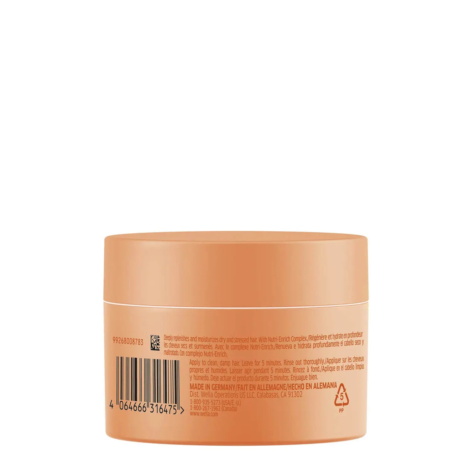 Wella Professionals Invigo Nutri-Enrich Deep Nourishing Mask 150ml - Wella Professionals