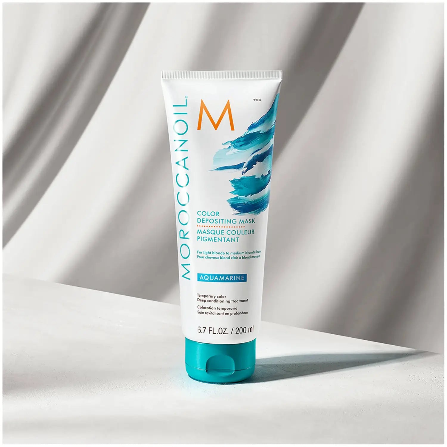 Moroccanoil Color Depositing Mask Aquamarine 200ml - Moroccanoil