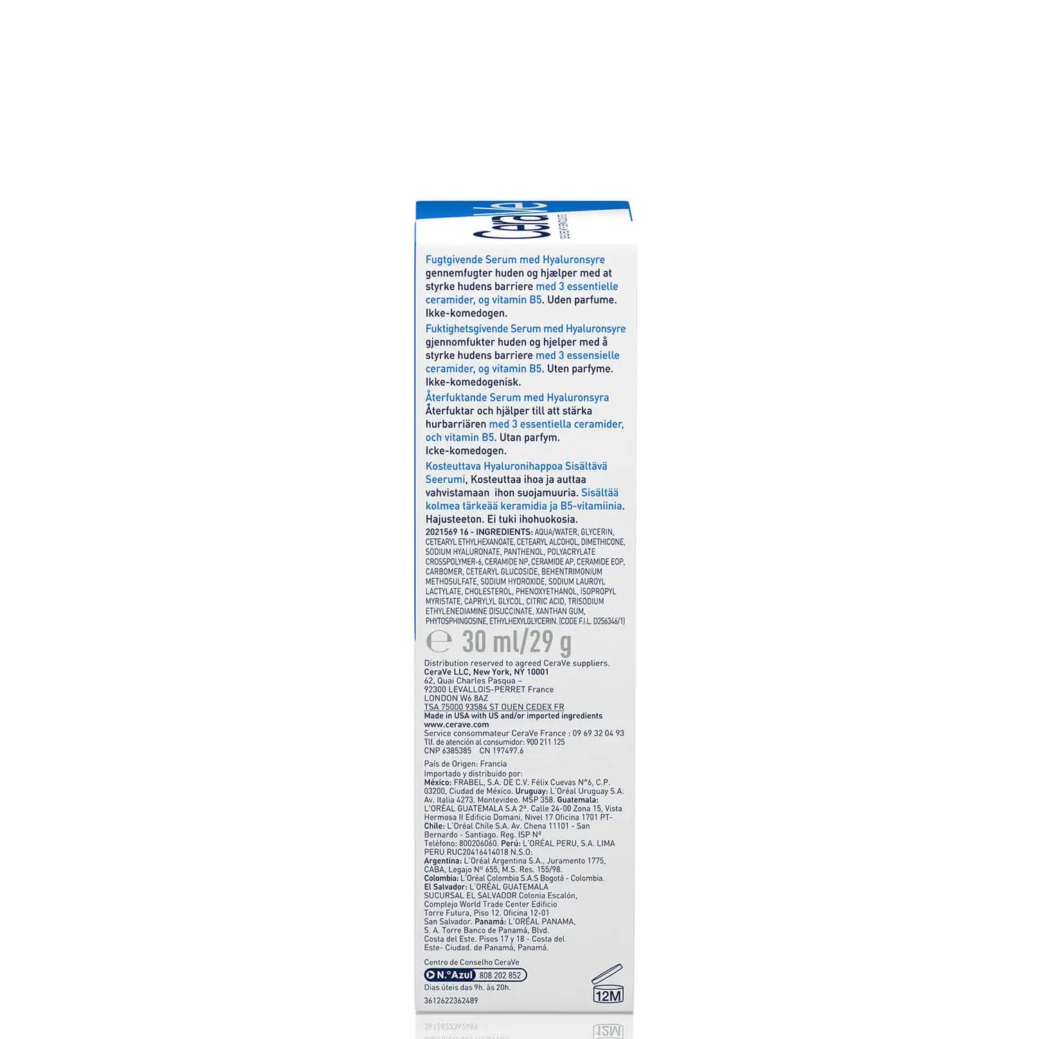 CeraVe Hydrating Hyaluronic Acid Serum 30ml - CeraVe