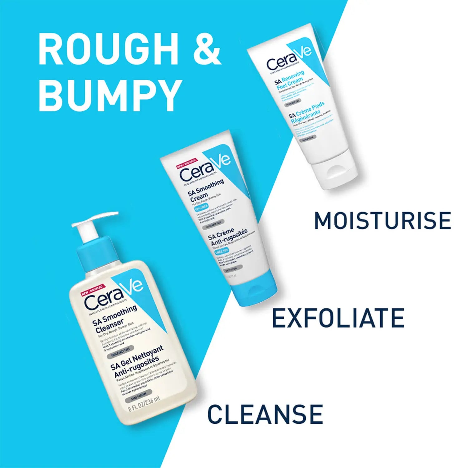 CeraVe SA Smoothing Cleanser 473ml - CeraVe