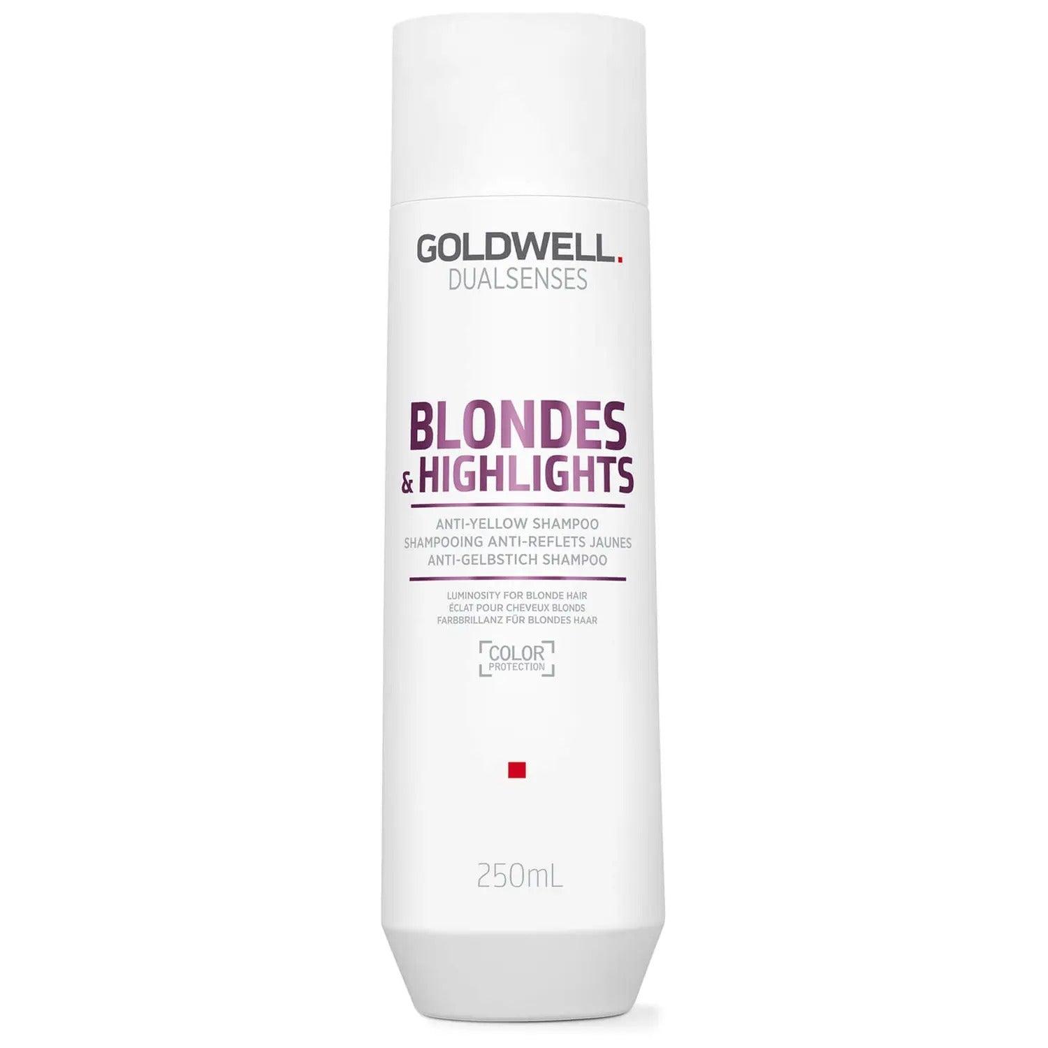 Goldwell Dualsenses Blonde and Highlights Anti-Yellow Shampoo 250ml - Goldwell