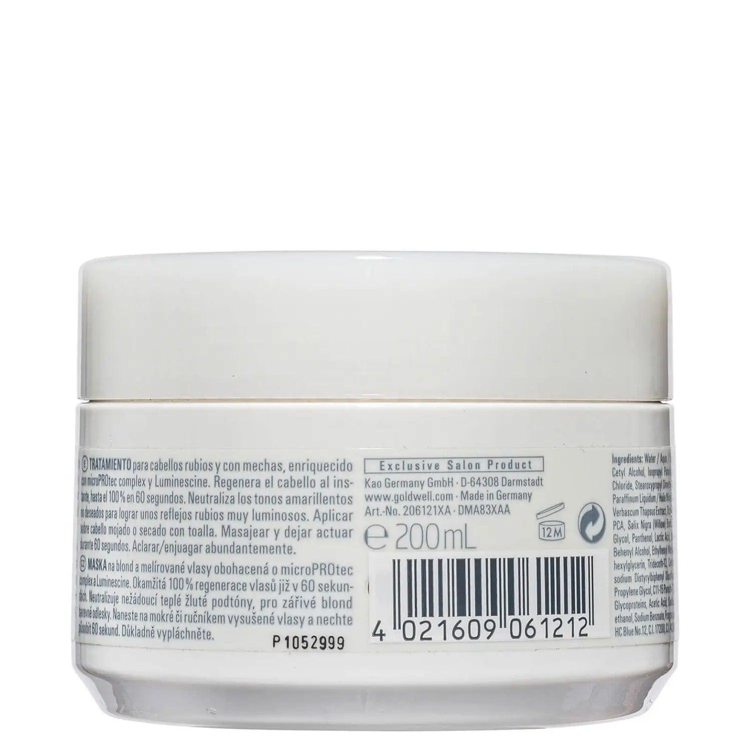 Goldwell Dualsenses Blondes & Highlights 60sec Treatment 200ml - Goldwell