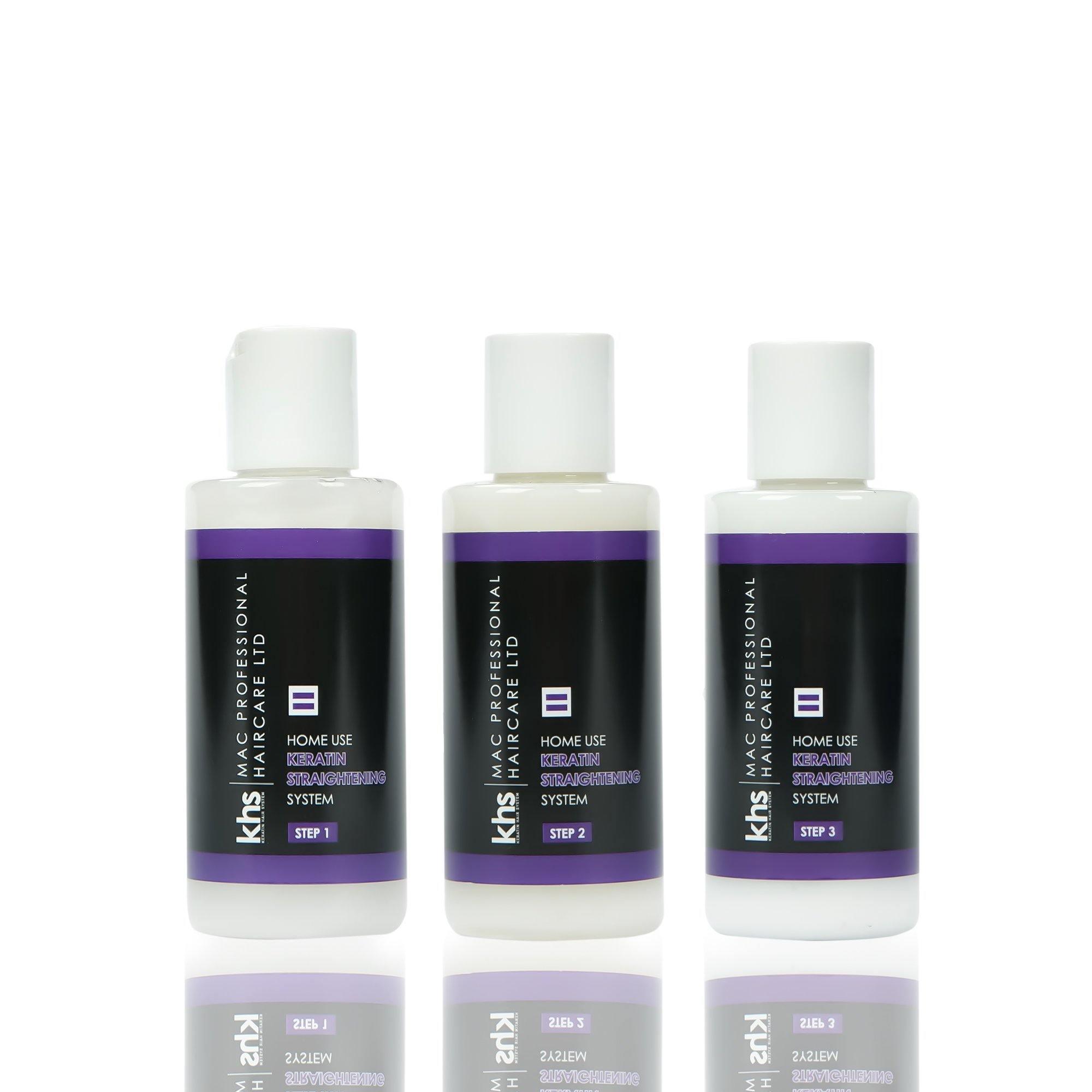 KHS Keratin Hair Straightening Treatment at Home Kit - KHS