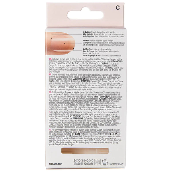 KISS Nude Nails Breathtaking HWS Beauty