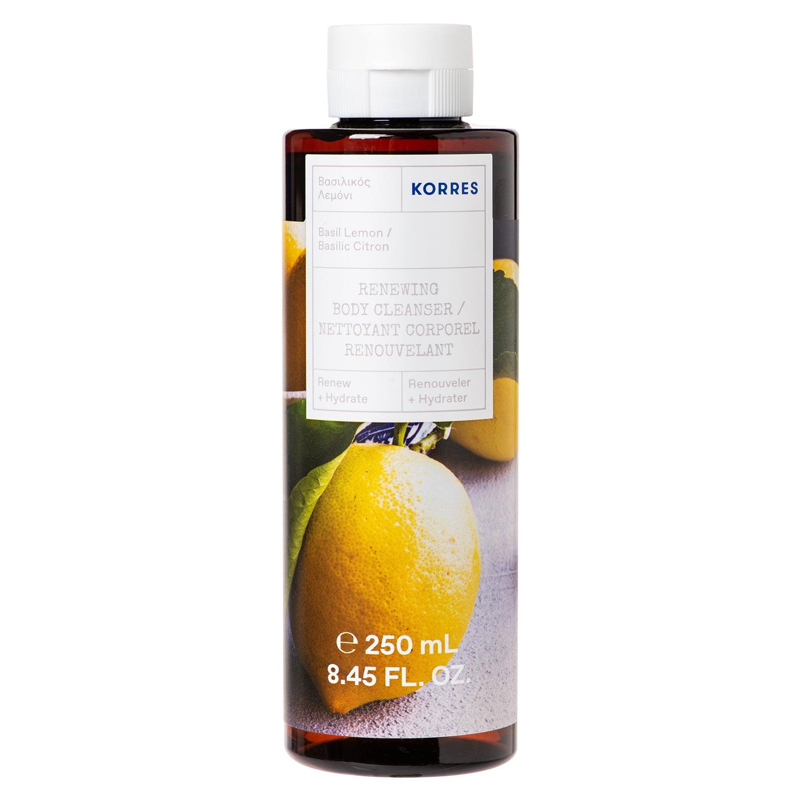 KORRES Basil Lemon Renewing Body Cleanser 250ml - Korres