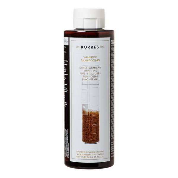 KORRES Rice Proteins & Linden Shampoo HWS Beauty
