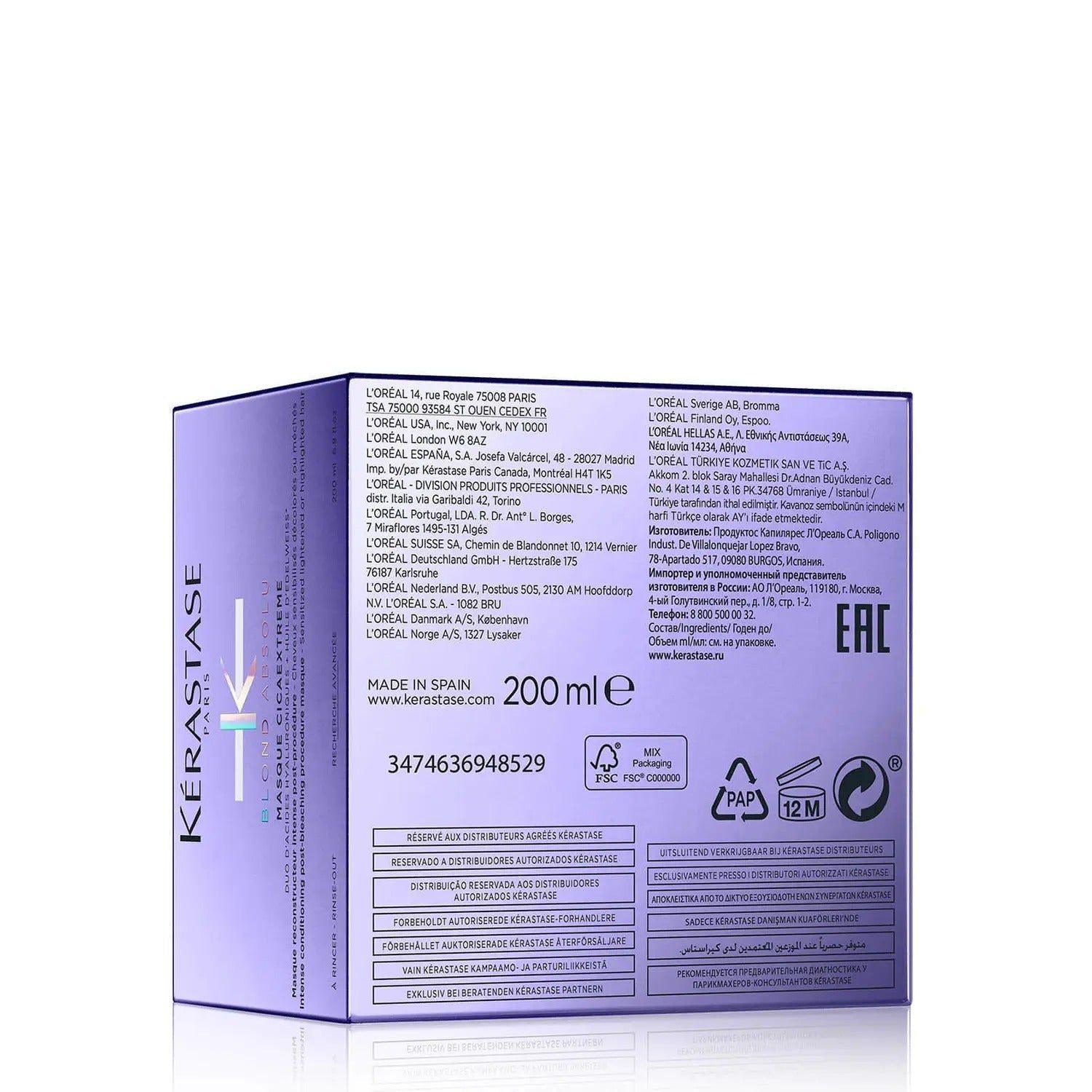 Kérastase Blond Absolu Masque Cicaextreme 200ml - Kerastase