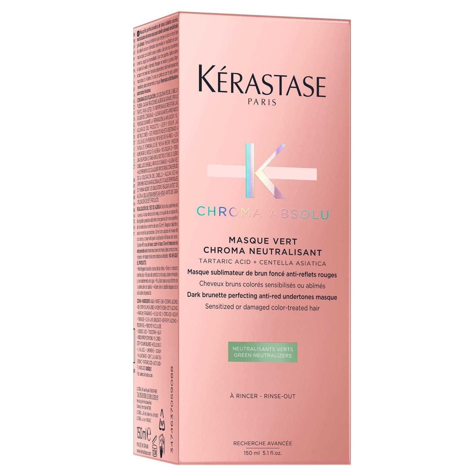 Kérastase Chroma Absolu Masque Vert Chroma Neutralisant 150ml - Kerastase