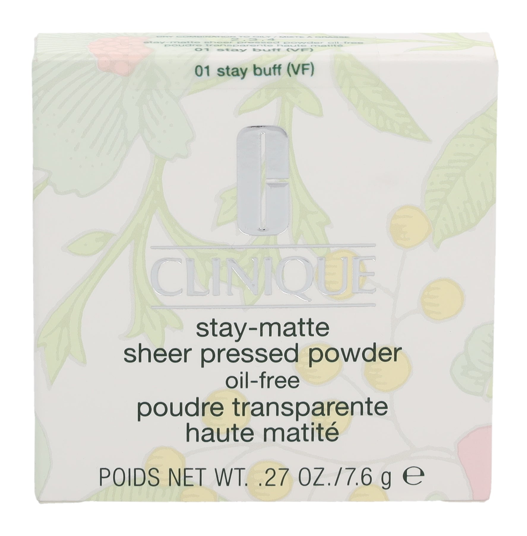 Clinique Stay-Matte Sheet Pressed Powder - 01 Stay Buff 7.6g