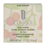 Clinique Stay-Matte Sheet Pressed Powder - 02 Stay Neutral 7.6g