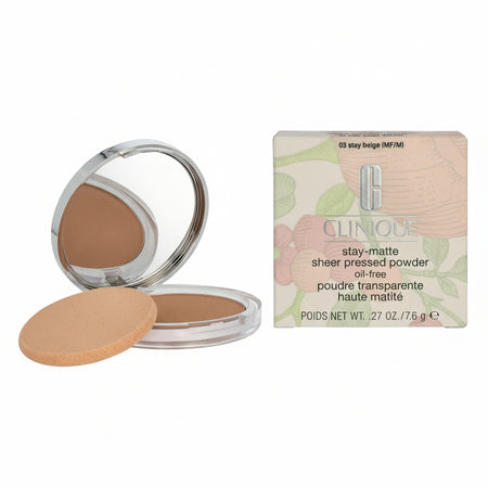 Clinique Stay-Matte Sheet Pressed Powder - 03 Stay Beige 7.6g