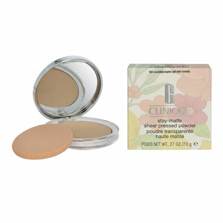 Clinique Stay-Matte Sheet Pressed Powder - 101 Invisible Matte 7.6g