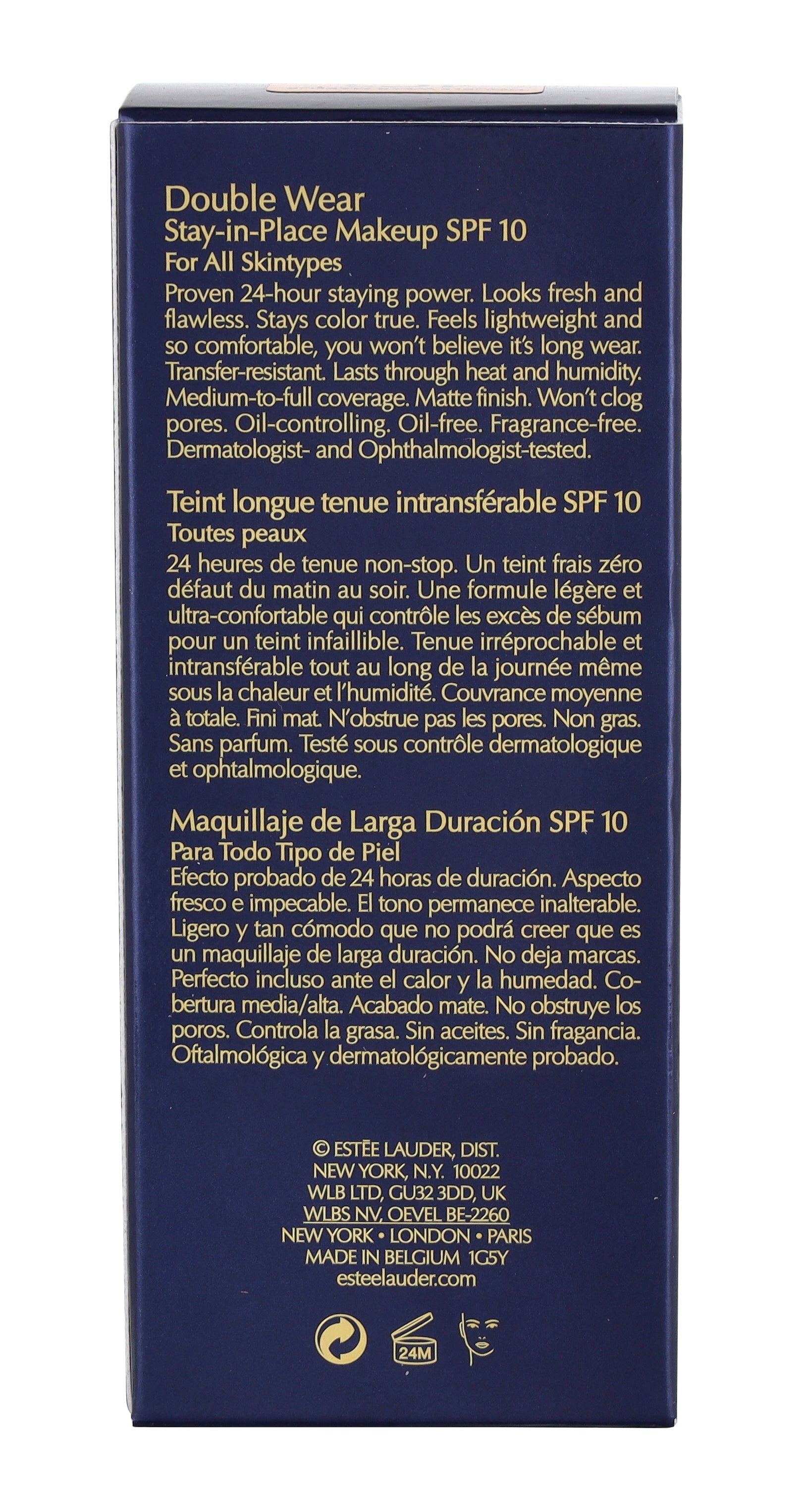 Estée Lauder Double Wear Stay In Place Makeup #4C3 Soft Tan 30ml