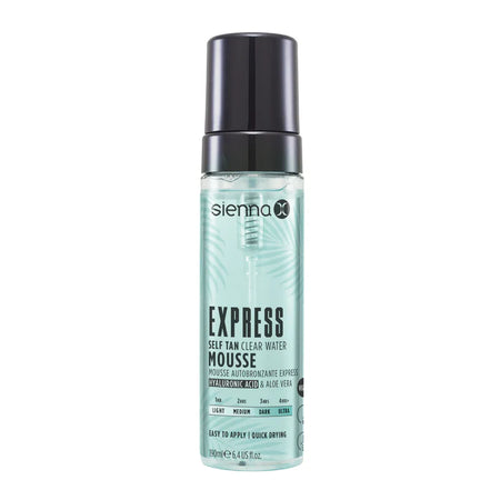Sienna X Express Clear Self Tan Water Mousse 190ml