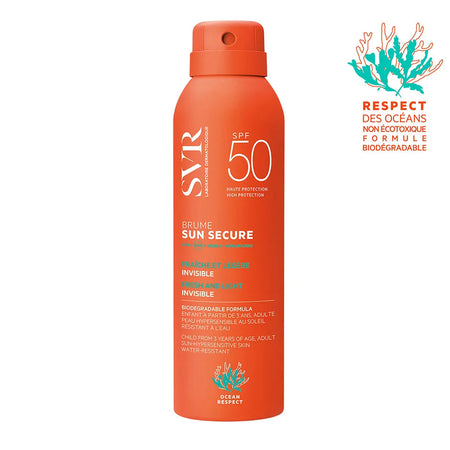 SVR SPF50 Brume Sun Secure Invisible 200ml