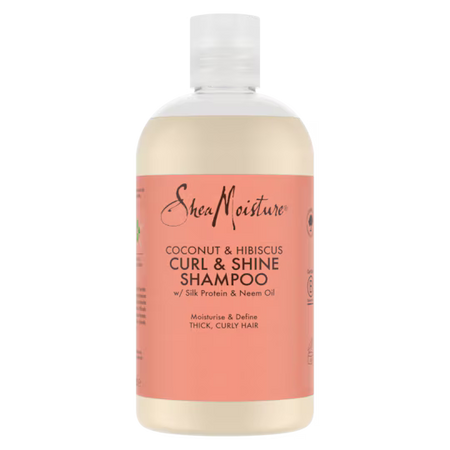 Shea Moisture Coconut & Hisbiscus Curl & Shine Shampoo 348ml