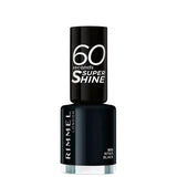 Rimmel 60 Seconds Super Shine Nail Polish 900 Rita's Black