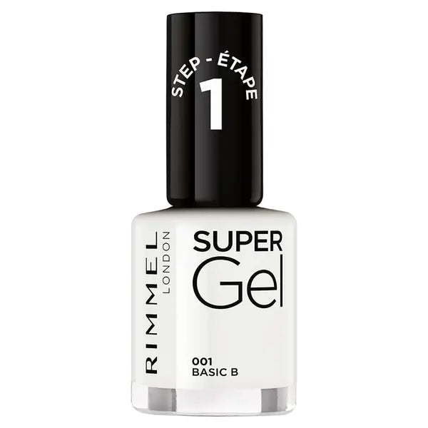 Rimmel Super Gel Nail Polish 001 Basic B